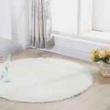 Modern Plush Round Carpet For Living Room