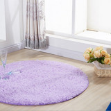 Modern Plush Round Carpet For Living Room