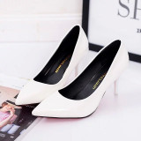 Lady Shoes Faux Suede High Heels
