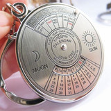 50 Years Perpetual Calendar Keyring Keychain