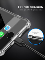 KISSCASE Case For iPhone X 6 7 8 Plus Phone Case For iPhone XS Max XR 5S 5 SE 7 Clear Shockproof Soft Silicone Transparent Cases