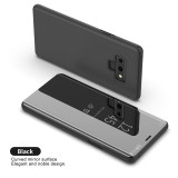 Smart Mirror Flip Phone Case For Samsung Galaxy S9 S8 S7 S6 Edge Plus Clear View Cover For Samsung Galaxy Note 9 8 5 4 3 Case