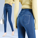 Faux Denim Jeans Leggings Faux Denim Jeans Leggings