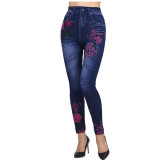 Faux Denim Jeans Leggings Faux Denim Jeans Leggings