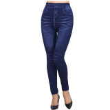 Faux Denim Jeans Leggings Faux Denim Jeans Leggings
