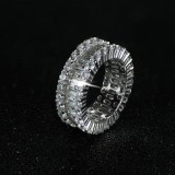 Fashion Eternity Silver Band Rings