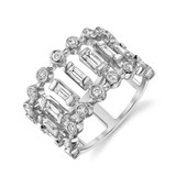 Luxury Stackable Cubic Zircon Statement Rings