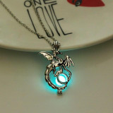 Glow In The Dark Dragon Pendant