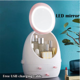connected makeup organizer