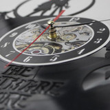 Owl Vinyl LP Wall Clock