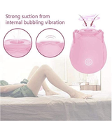 Rose Shape Vagina Sucking Vibrator