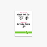Classic Neck Tie Retail Card