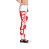 AUTOGANG SAVAGE TAG Red Women Leggings