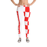 AUTOGANG SAVAGE TAG Red Women Leggings