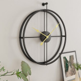 Iron Wall Clock Home Decoration