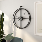 Iron Wall Clock Home Decoration