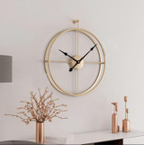 Iron Wall Clock Home Decoration