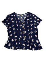 Large Midnight Sky Womens Tops Short Sleeve