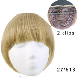 Clip in Bangs Extension Fake Hair Synthetic Clip on Blunt Bang Fringe with Long Sides For Women Natural Flase Black B3 Clip in Bangs Extension Fake Hair Synthetic Clip on Blunt Bang Fringe with Long Sides For Women Natural Flase Black B3