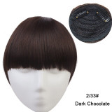 Clip in Bangs Extension Fake Hair Synthetic Clip on Blunt Bang Fringe with Long Sides For Women Natural Flase Black B3 Clip in Bangs Extension Fake Hair Synthetic Clip on Blunt Bang Fringe with Long Sides For Women Natural Flase Black B3