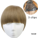 Clip in Bangs Extension Fake Hair Synthetic Clip on Blunt Bang Fringe with Long Sides For Women Natural Flase Black B3 Clip in Bangs Extension Fake Hair Synthetic Clip on Blunt Bang Fringe with Long Sides For Women Natural Flase Black B3