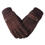 Mens Leather Pigskin Winter Gloves