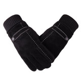 Mens Leather Pigskin Winter Gloves
