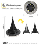 Solar Powered Ground Lights