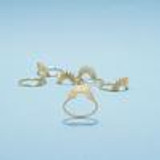 14 Karat Gold Plated Sterling Silver Sunburst Ring