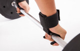 Adjustable Steel Hook Weight Lifting Grips with wrist support straps for Strength Training Adjustable Steel Hook Weight Lifting Grips with wrist support straps for Strength Training