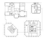 【Famous Architecture Project】The Economist Building-Alison and Peter Smithson-Architectural CAD Drawings
