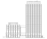 【Famous Architecture Project】The Economist Building-Alison and Peter Smithson-Architectural CAD Drawings