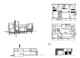 【Famous Architecture Project】Paul Rudolph -Milam House-Architectural CAD Drawings