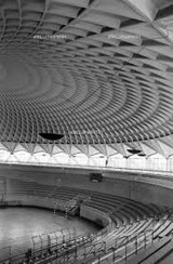 【Famous Architecture Project】PalaLottomatica-Pier Luigi Nervi-Architectural CAD Drawings