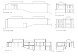 【Famous Architecture Project】Casa matsumoto planos - Tadao Ando-Architectural CAD Drawings