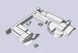【Famous Architecture Project】Richard Meier - Weishaupt Forum-CAD Drawings