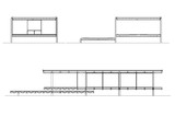 【Famous Architecture Project】Farnsworth House-CAD Drawings