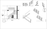 ★【Stair Autocad Blocks,details Collections】All kinds of Stair Design CAD Drawings