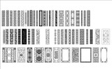 ★【Chinese Architecture Design CAD elements V3】All kinds of Chinese Architectural CAD Drawings Bundle