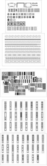 ★【Chinese Architecture Design CAD elements V3】All kinds of Chinese Architectural CAD Drawings Bundle