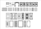 ★【Chinese Architecture Design CAD elements V2】All kinds of Chinese Architectural CAD Drawings Bundle