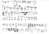 ★【Fitness Equipment Autocad Blocks】All kinds of Fitness Equipment CAD Blocks Bundle