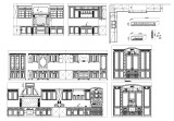 ★【Various Kitchen Cabinet Autocad Blocks & elevation V.2】All kinds of Kitchen Cabinet CAD drawings Bundle