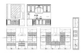 ★【Various Kitchen Cabinet Autocad Blocks & elevation V.2】All kinds of Kitchen Cabinet CAD drawings Bundle
