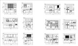 ★【Various Kitchen Cabinet Autocad Blocks & elevation V.1】All kinds of Kitchen Cabinet CAD drawings Bundle