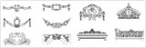 ★【Architectural Classical Element Autocad Blocks V.1】All kinds of architecture decorations CAD blocks Bundle