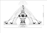 ★【Fountain,Flower Pot Autocad Blocks】All kinds of CAD blocks Bundle