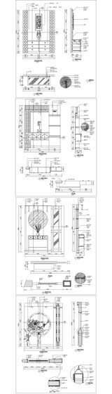 ★【Interior Design Cabinet Facade Autocad Drawings】Cabinet CAD Elevation Bundle