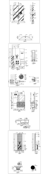 ★【Interior Design Cabinet Facade Autocad Drawings】Cabinet CAD Elevation Bundle