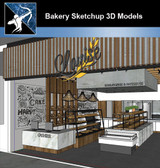 ★Sketchup 3D Models-Bakery Sketchup 3D Models
